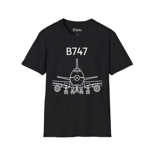 B747 Holographic T-Shirt